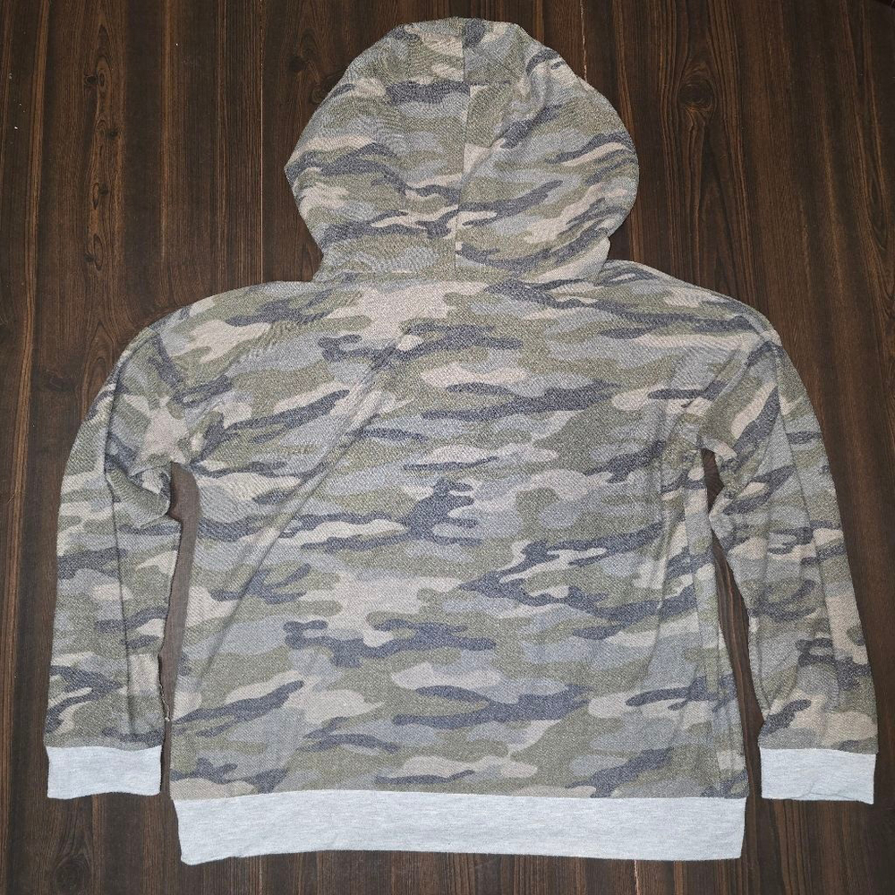 7th Ray Camo Hoodie Women's Green Gray M - Picture 4 of 4